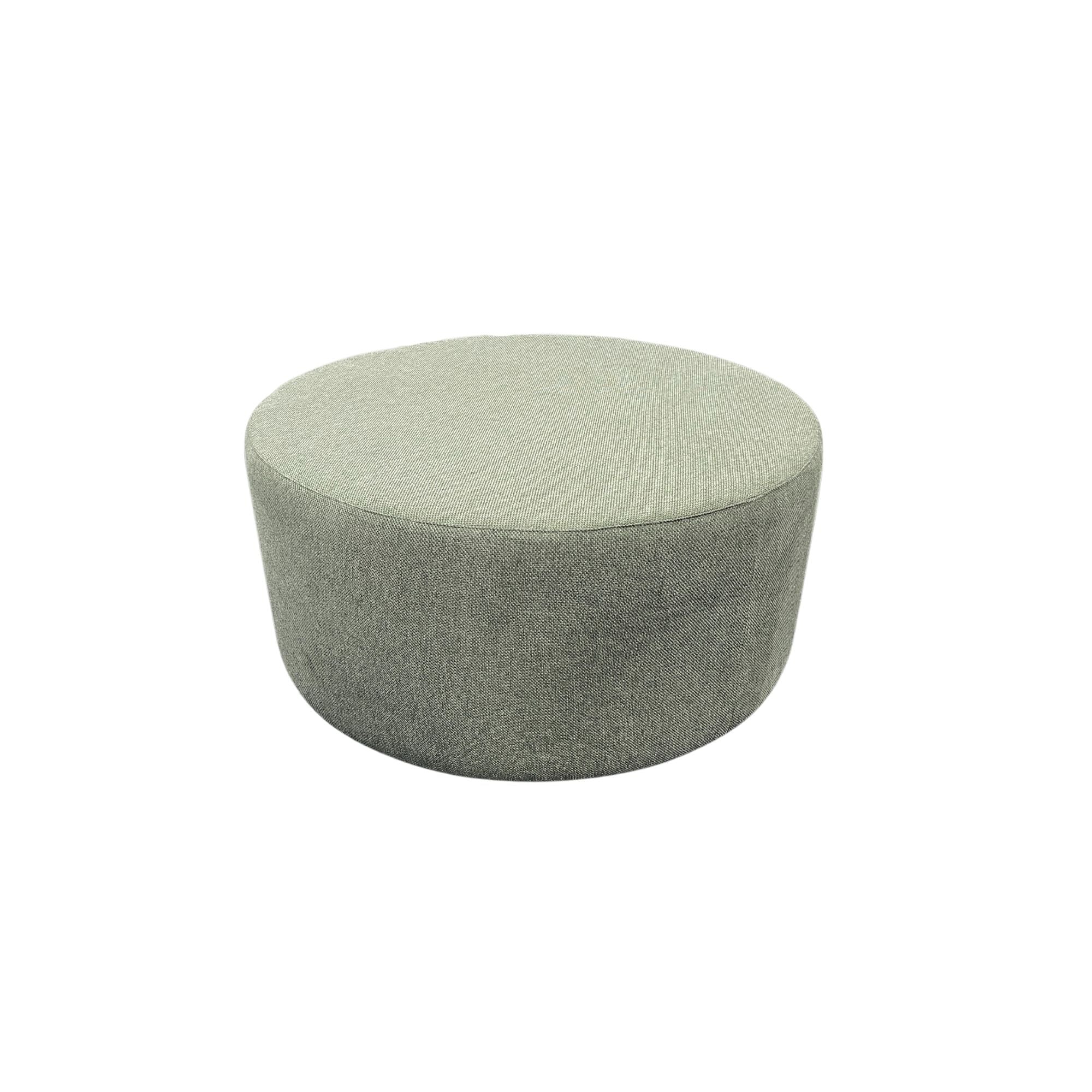 Regent Ottoman - Bingle Sprout Fabric