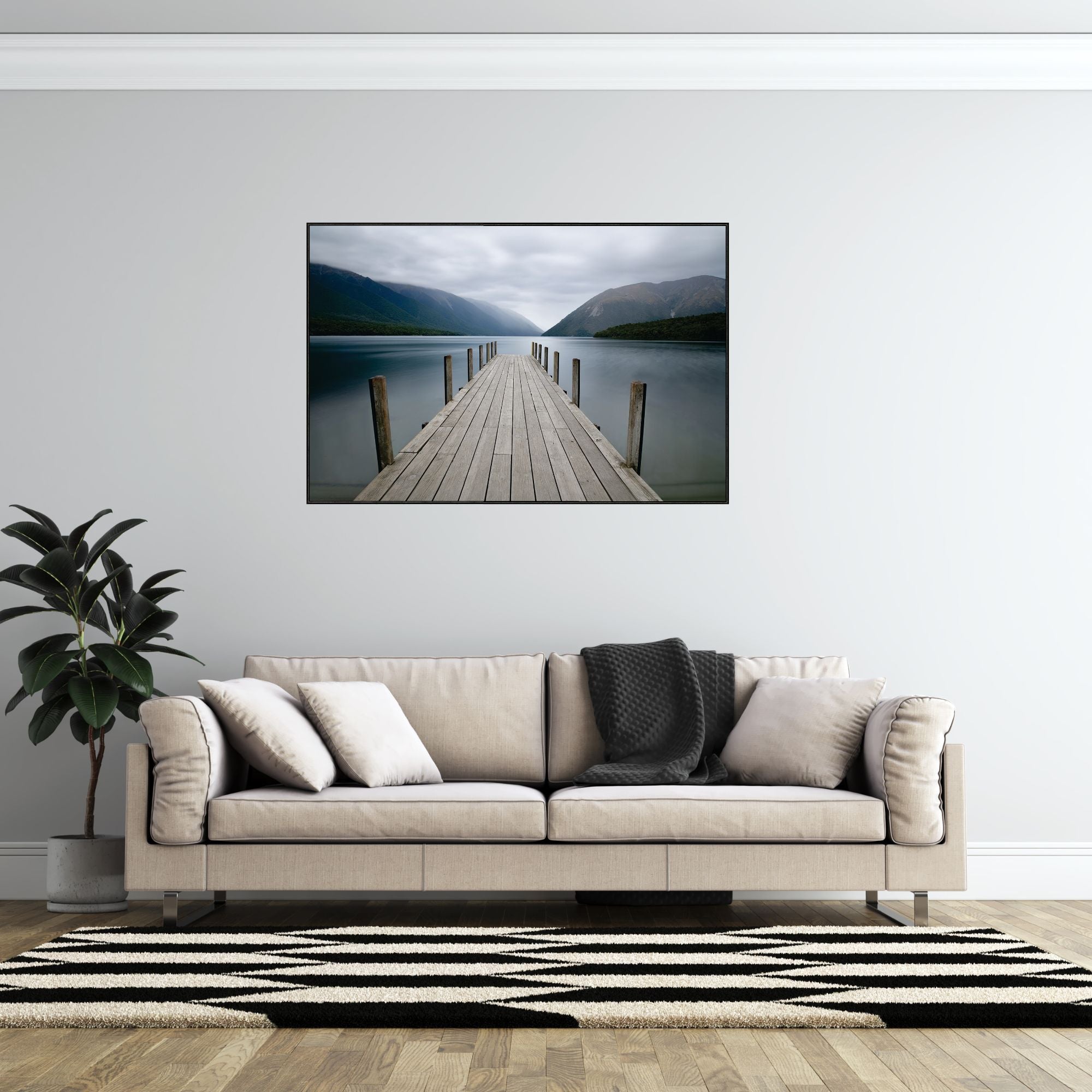 Wall Art of Nelson Lakes