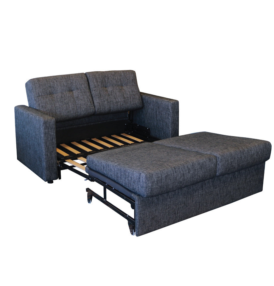Memphis Sofa Bed - Double - Jake Charcoal
