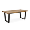 Calia solid oak timber table