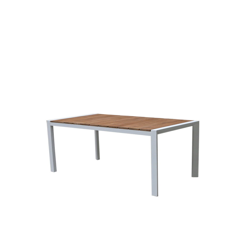 Copenhagen White Outdoor Dining Table Outdoor Furniture Tauranga
