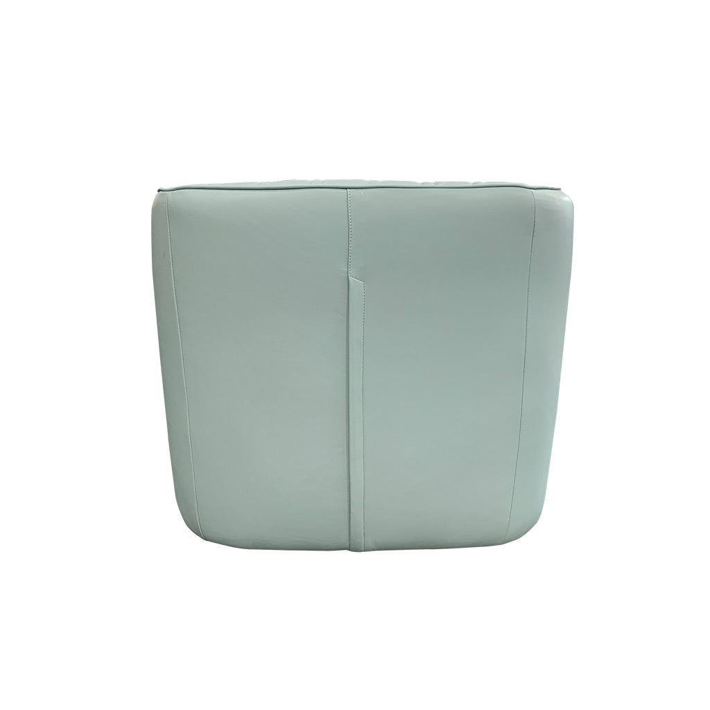 Marvy Leather Swivel Chair - back view