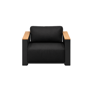 Ibiza Outdoor Lounge Chair - Charcoal