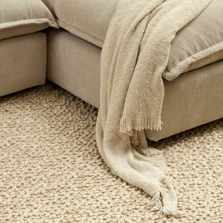 Throw - Lily - Cotton Blend - Ivory
