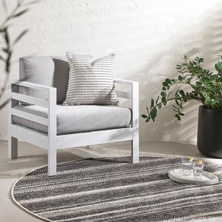 Indoor/Outdoor Cushion - Emile - Ivory