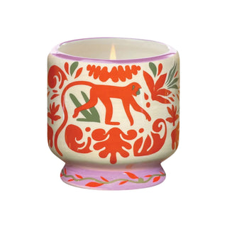 Paddywax Jungle Ceramic Candle - Coconut & Amber
