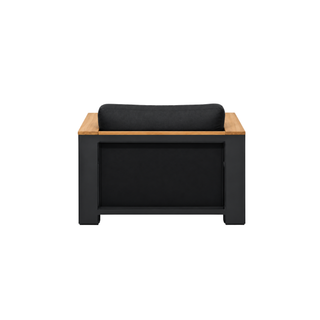 Ibiza Outdoor Lounge Chair - Charcoal