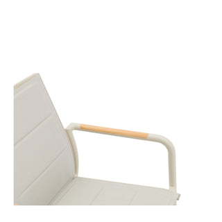 Swing Outdoor Dining Chair - White