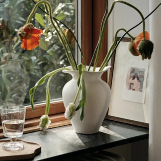 Broste Florentina Vase - Off White - Small