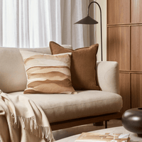 Cushion - Namib With Feather Inner - Tan