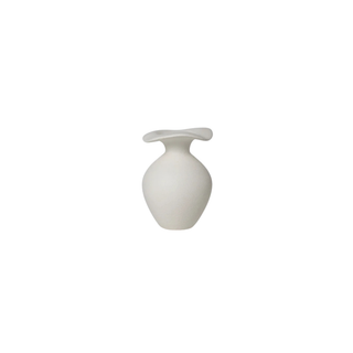 Broste Florentina Vase - Off White - Extra Small