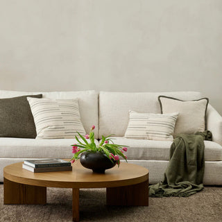 Cushion - Darcy with Feather Inner - Sage