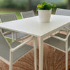 Lund Outdoor Table - White