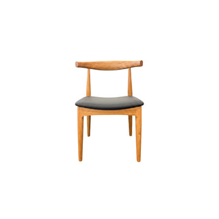 Jensen Natural Solid Oak Dining Chair - Lacquered