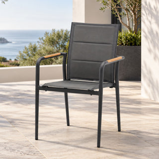 Swing Outdoor Dining Chair - Charcoal