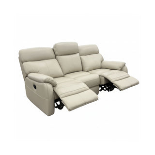Cortez 3ReRe Power Recliner Sofa - Urban Sofa -  Westeros Beige Leather