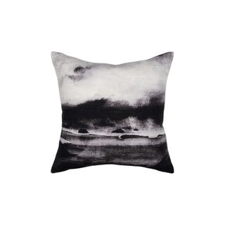 Cushion - Evenfall With Feather Inner - Black