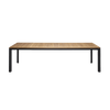 Grove Large Extension Outdoor Dining Table 220/280x100 - Charcoal