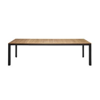 Grove Large Extension Outdoor Dining Table 220/280x100 - Charcoal