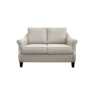 Flora 2 Seater Sofa - NZ Made - Saba Ecru Fabric
