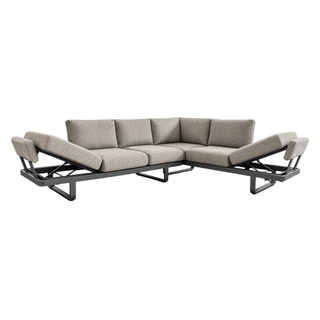 Otama Corner Outdoor Lounge - Charcoal