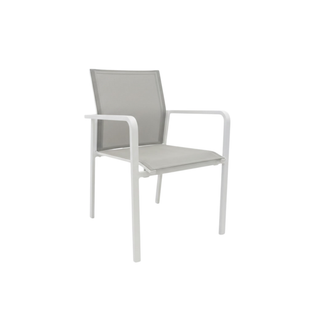 Noosa Outdoor Dining Chair - White