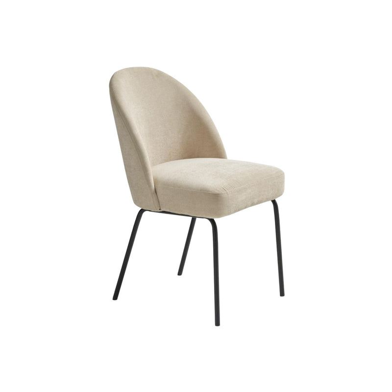 Preston Dining Chair in Sand Chenile