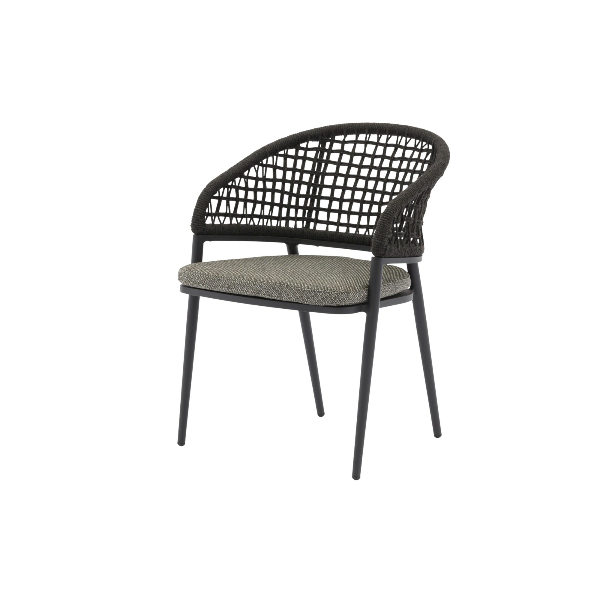 Ibis Outdoor Dining Chair - Charcoal