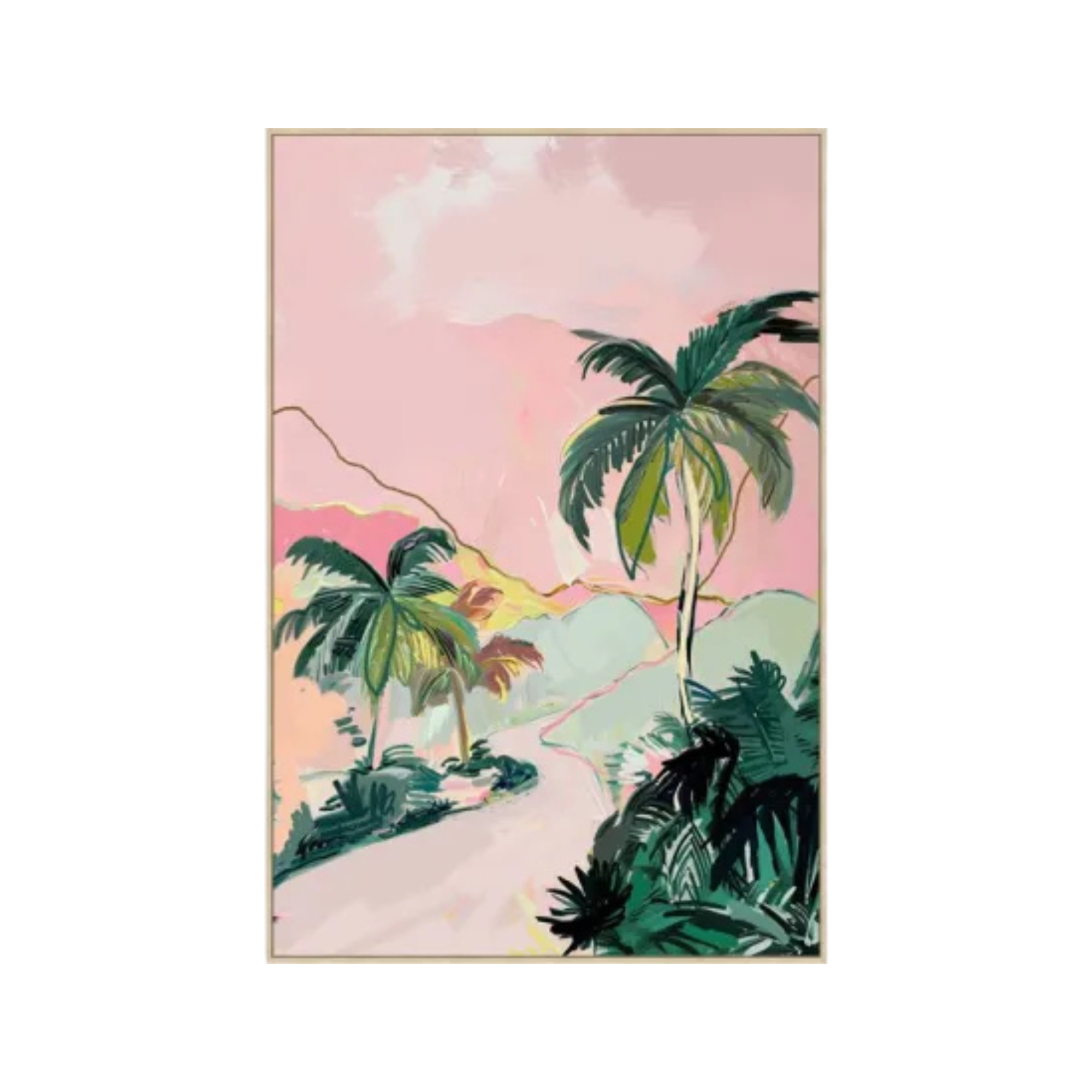 Wall Art - Canvas - Tropics - 103x143cm