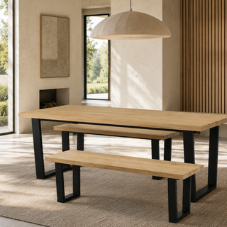 Calia Small Oak Bench - 1170