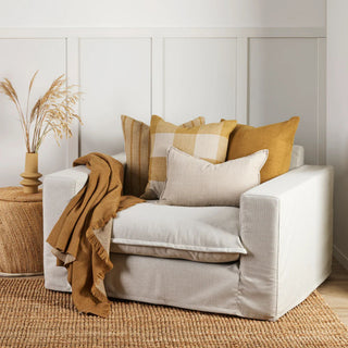 Throw - Chester - Wool/Recycled Polyester - Toffee