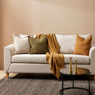 Throw - Chester - Wool/Recycled Polyester - Toffee