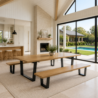 Calia Large Oak Bench - 1800