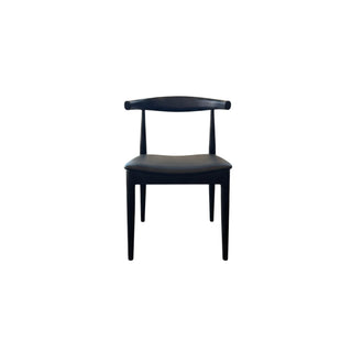 Jensen Solid Oak Dining Chair - Black Stained