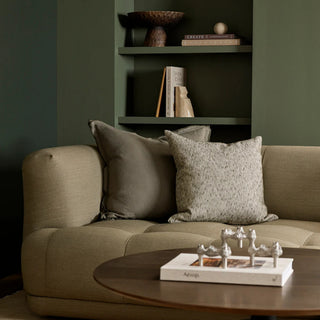 Cushion - Dalton With Feather Inner - Olive