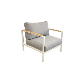 Grenada Outdoor Lounge Chair - White