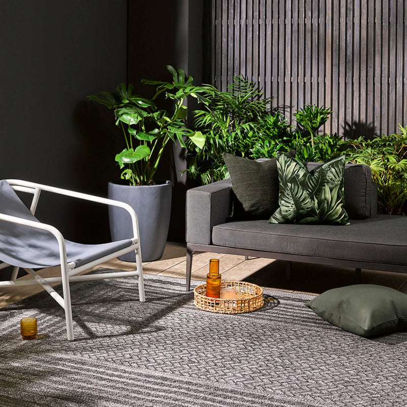 Indoor/Outdoor Rug - Antigua  - Graphite - 160x230cm