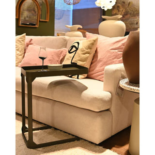 Studio Metal Sofa Table - Rectangular - Green Grey