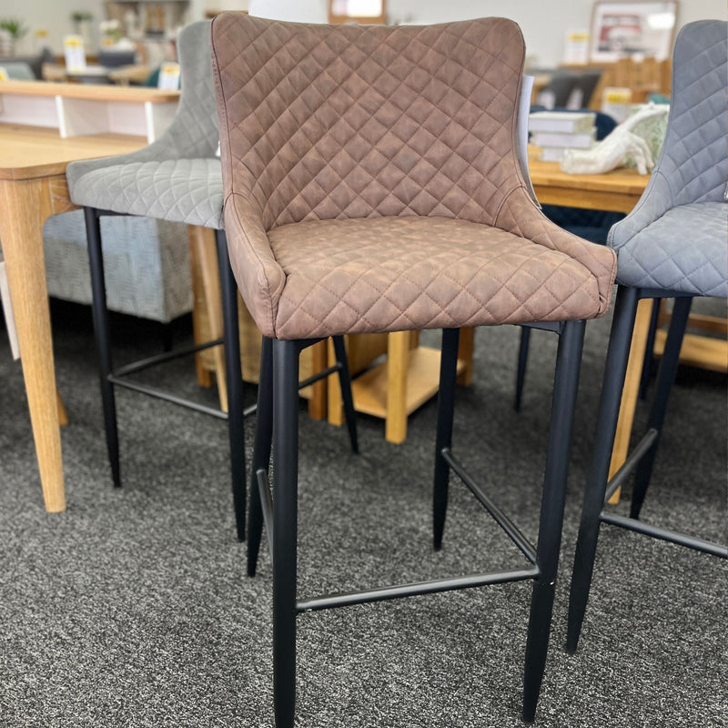 Ottowa Counter Stool - Brown PU