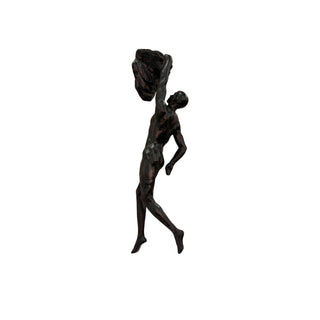 Wall Art - Climbing Man 1 - Black