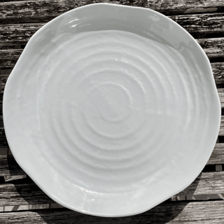 Tetile Melamine Large Platter - White