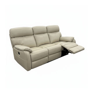 Cortez 3ReRe Power Recliner Sofa - Urban Sofa -  Westeros Beige Leather