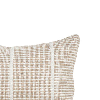 Outdoor/Indoor Cushion - Shore - Almond - Made from 100% Recycled PET