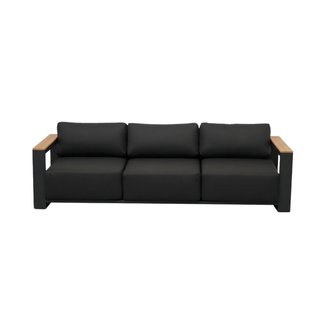 Ibiza Outdoor 3 Seater Sofa - Charcoal