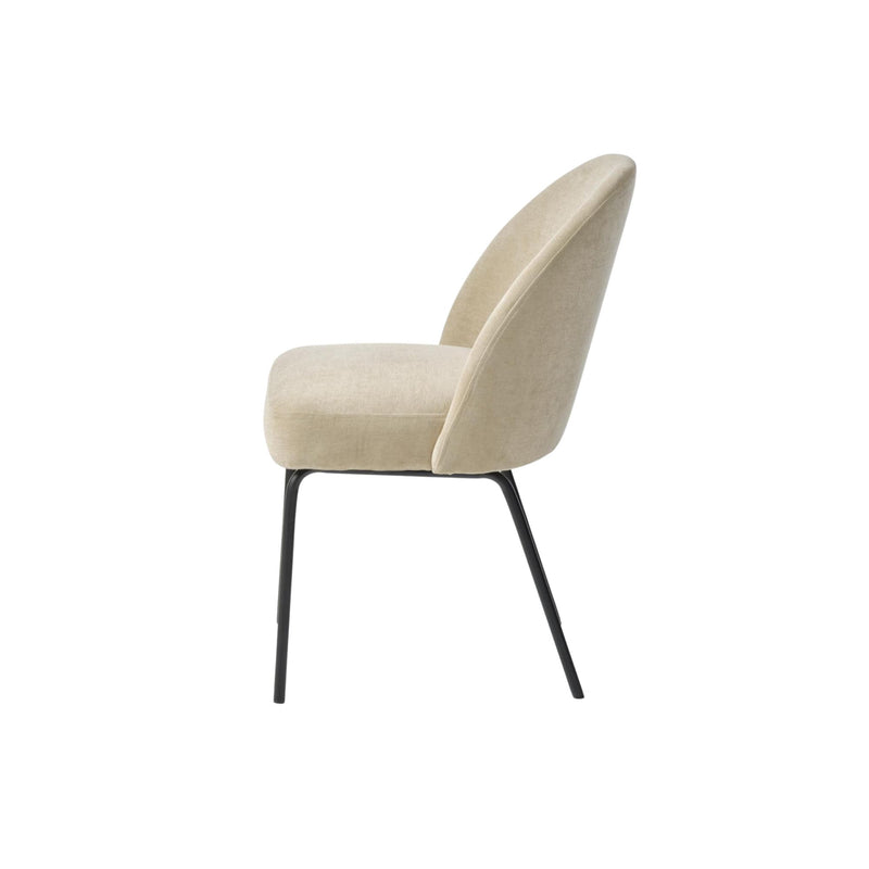 Preston Dining Chair in Sand Chenile