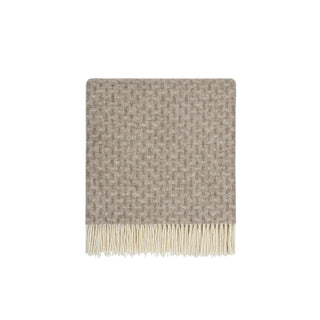 Throw - Flemish - 100% NZ Lambswool - Fawn