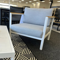 Grenada Outdoor Lounge Chair - White
