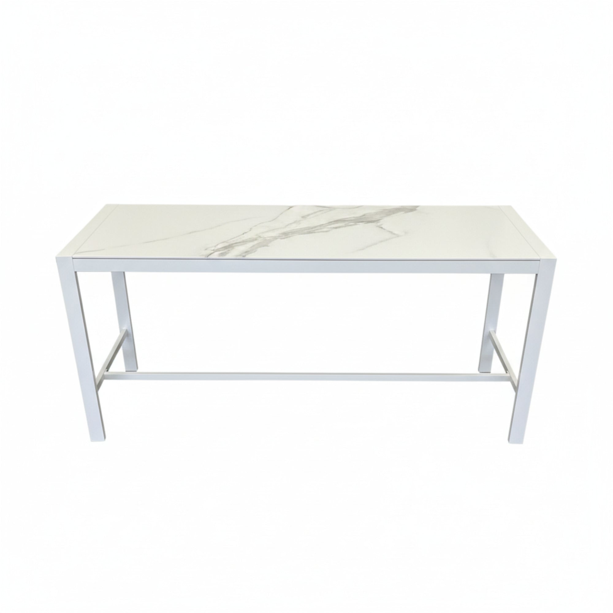 Bremen Outdoor Bar Table - White