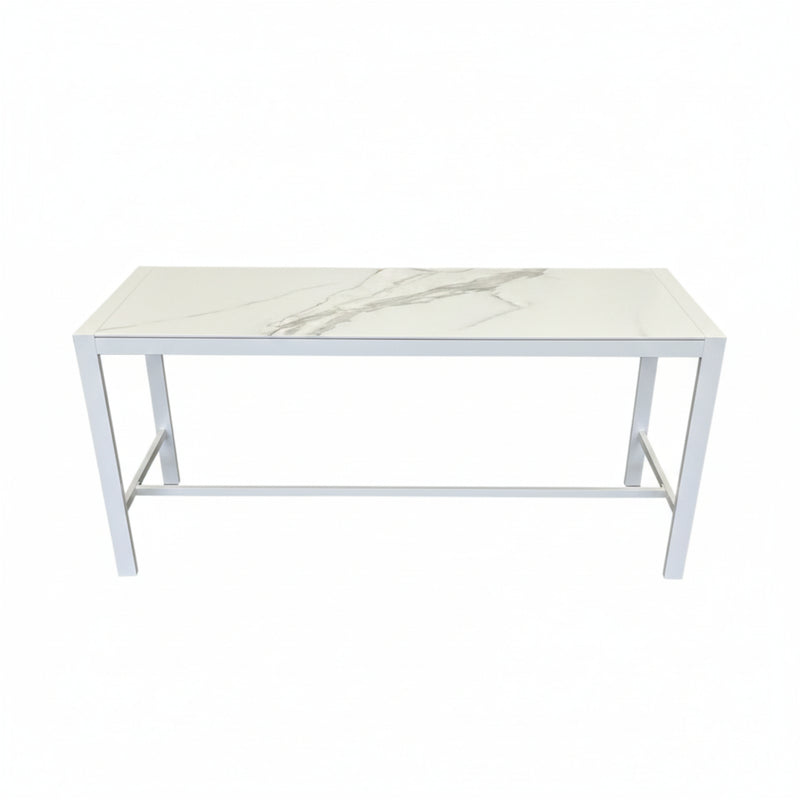 Bremen Outdoor Bar Table - White