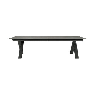 Miami Outdoor Extension Table 240/300x100 - Charcoal